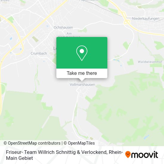 Карта Friseur- Team Willrich Schnittig & Verlockend