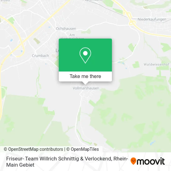 Карта Friseur- Team Willrich Schnittig & Verlockend