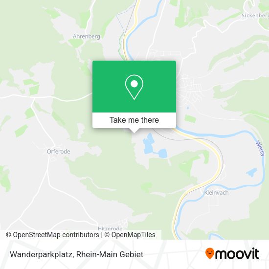 Карта Wanderparkplatz