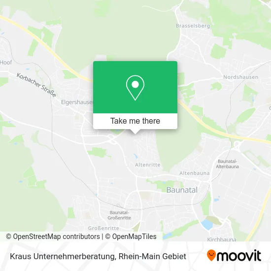 Карта Kraus Unternehmerberatung
