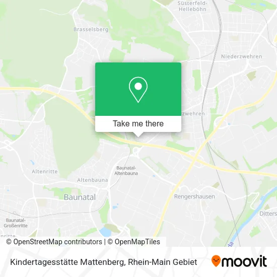 Карта Kindertagesstätte Mattenberg