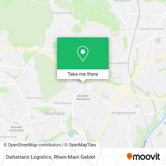 Карта Deltatrans Logistics