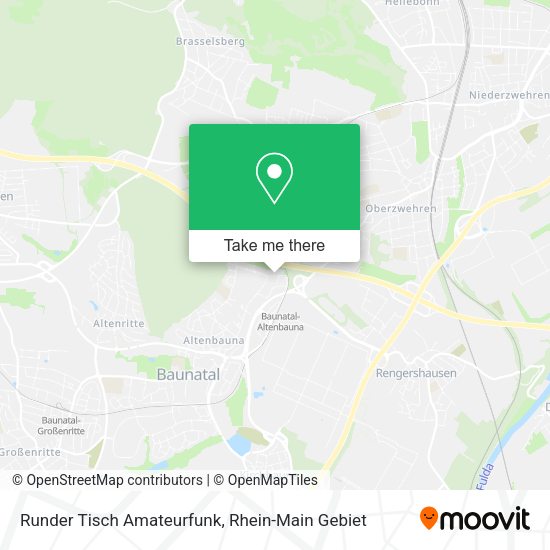 Карта Runder Tisch Amateurfunk