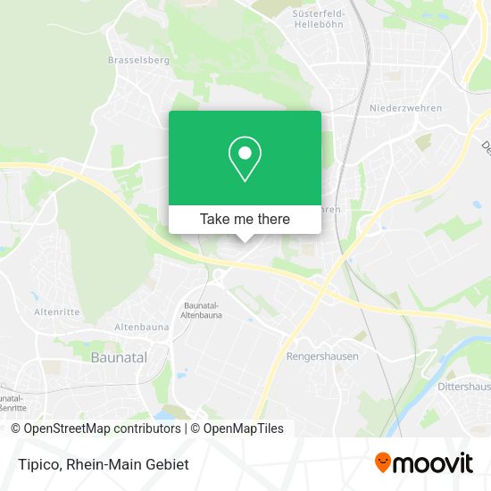 Карта Tipico