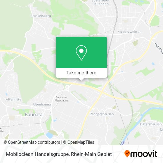 Карта Mobiloclean Handelsgruppe