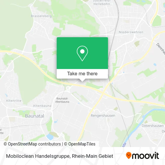 Карта Mobiloclean Handelsgruppe