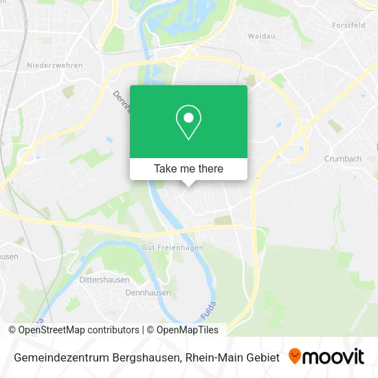 Карта Gemeindezentrum Bergshausen