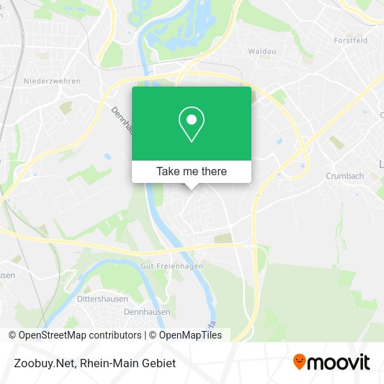 Карта Zoobuy.Net