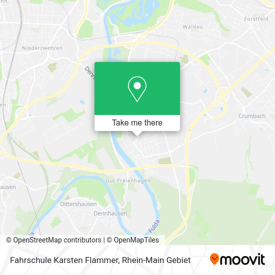 Карта Fahrschule Karsten Flammer
