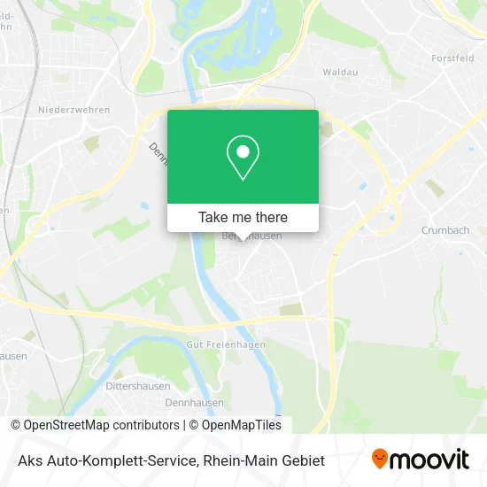 Карта Aks Auto-Komplett-Service