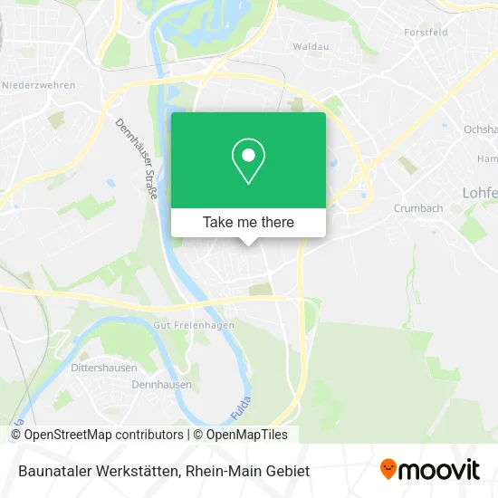 Карта Baunataler Werkstätten