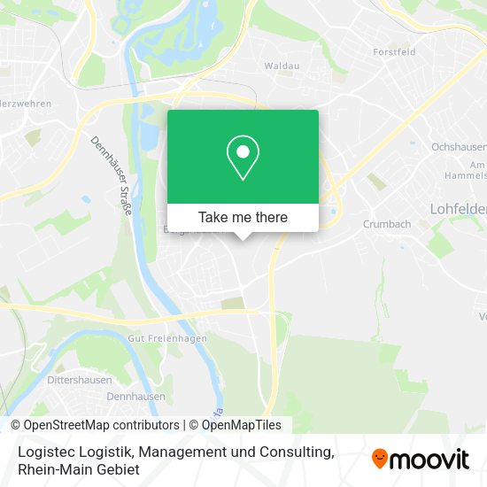 Карта Logistec Logistik, Management und Consulting