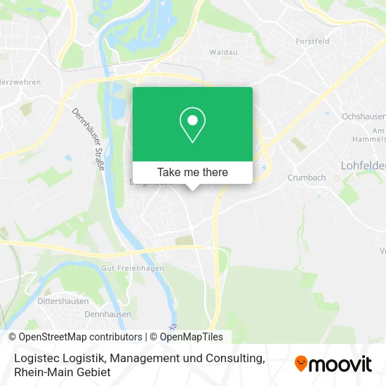 Карта Logistec Logistik, Management und Consulting