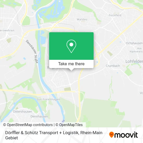 Карта Dörffler & Schütz Transport + Logistik