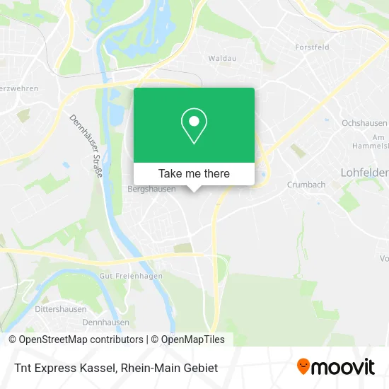 Карта Tnt Express Kassel