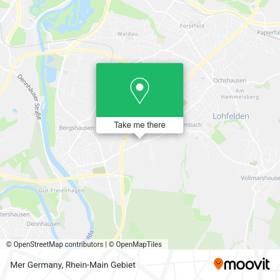 Карта Mer Germany