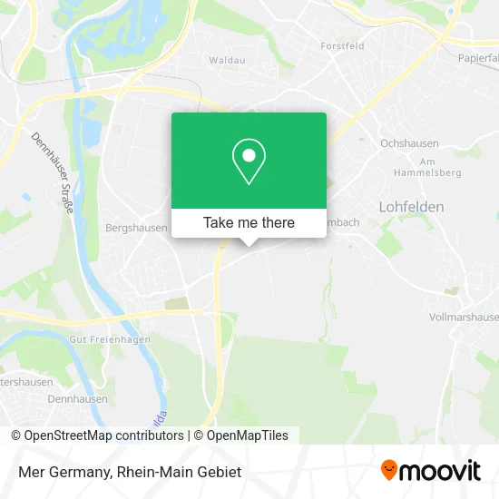Карта Mer Germany