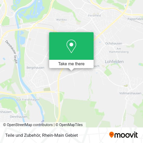 Карта Teile und Zubehör