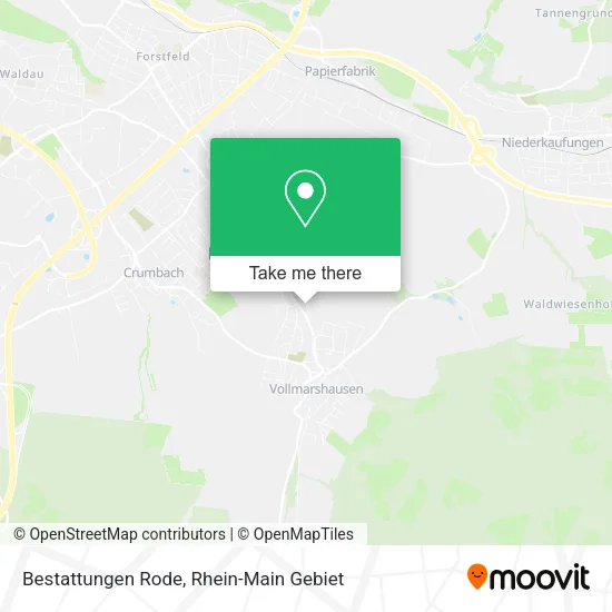 Карта Bestattungen Rode
