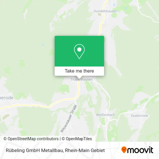 Карта Rübeling GmbH Metallbau