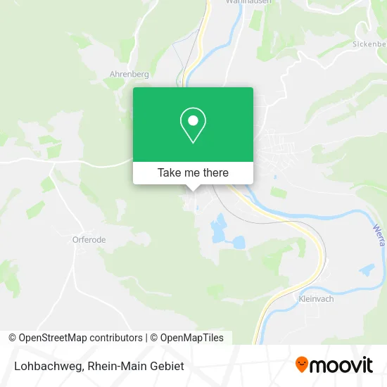 Карта Lohbachweg