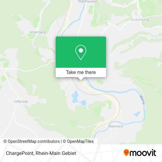 Карта ChargePoint
