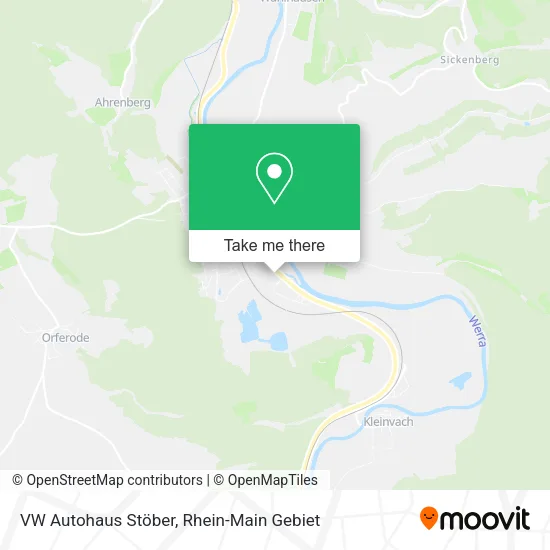Карта VW Autohaus Stöber