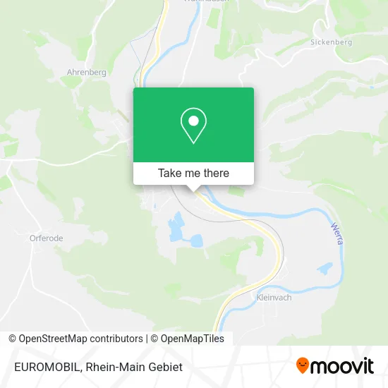 Карта EUROMOBIL