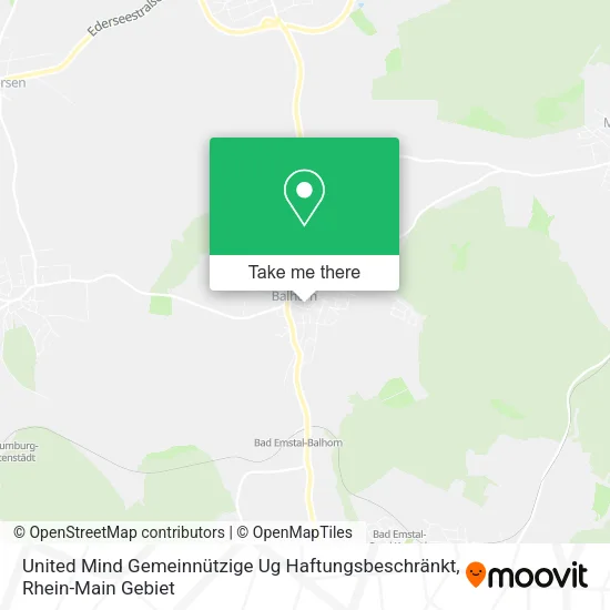 Карта United Mind Gemeinnützige Ug Haftungsbeschränkt