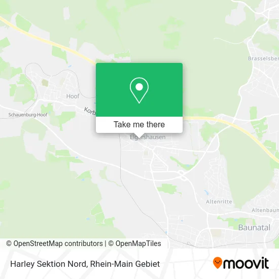 Карта Harley Sektion Nord