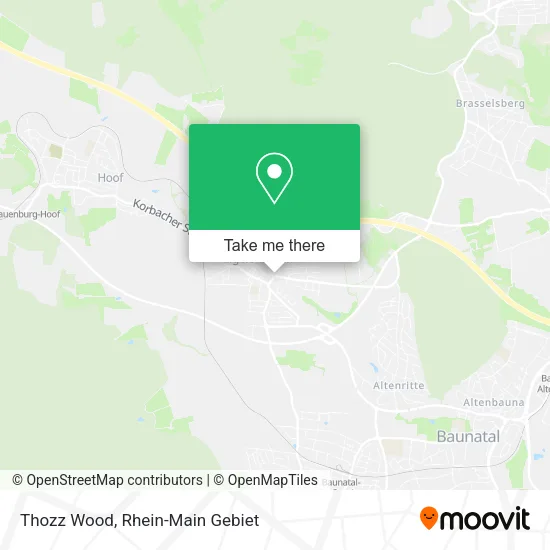 Карта Thozz Wood