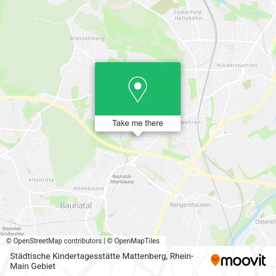 Карта Städtische Kindertagesstätte Mattenberg