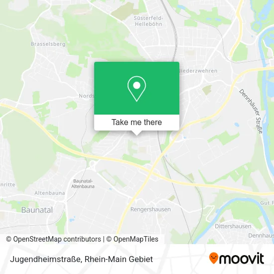 Карта Jugendheimstraße