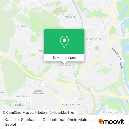 Карта Kasseler Sparkasse - Geldautomat