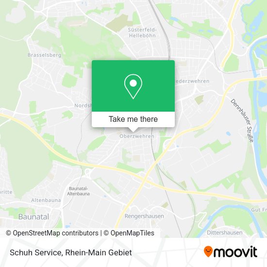 Карта Schuh Service