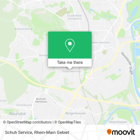 Карта Schuh Service