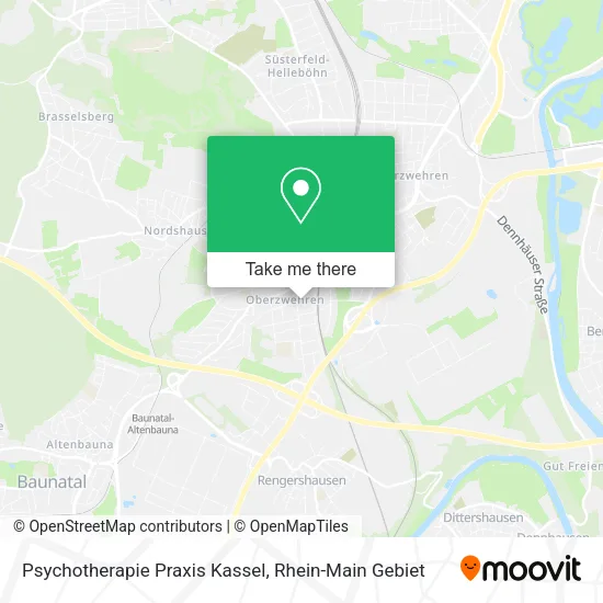Карта Psychotherapie Praxis Kassel