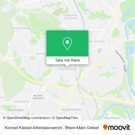 Карта Konrad Kassel-Altenbaunaerstr.