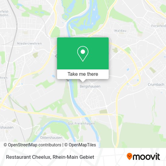 Карта Restaurant Cheelux