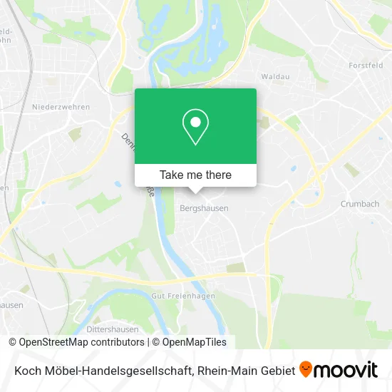 Карта Koch Möbel-Handelsgesellschaft