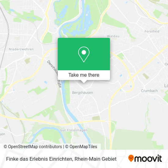 Карта Finke das Erlebnis Einrichten