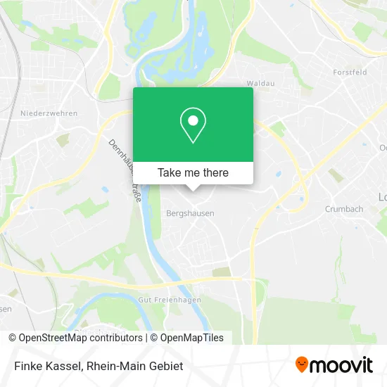 Карта Finke Kassel