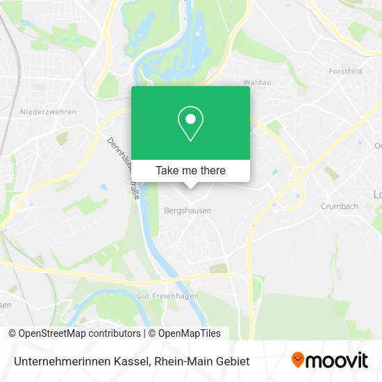 Карта Unternehmerinnen Kassel