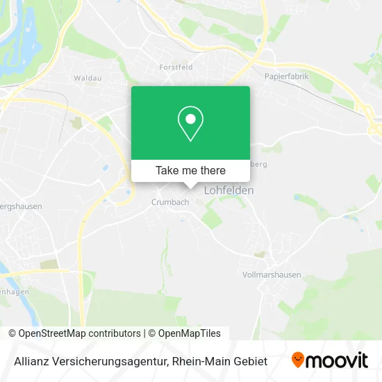 Карта Allianz Versicherungsagentur