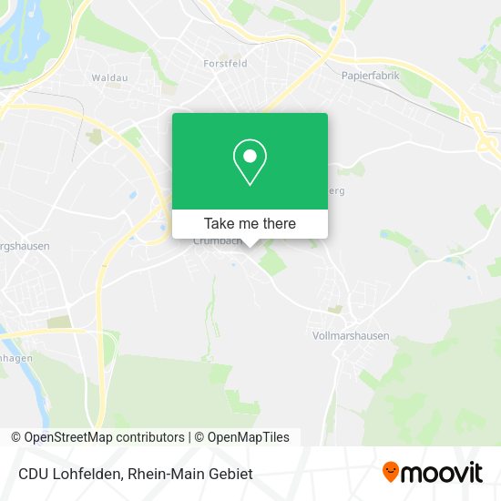 Карта CDU Lohfelden