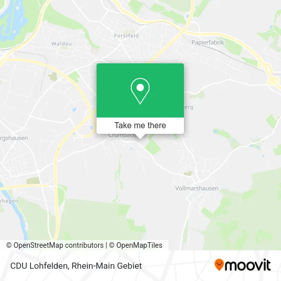 Карта CDU Lohfelden