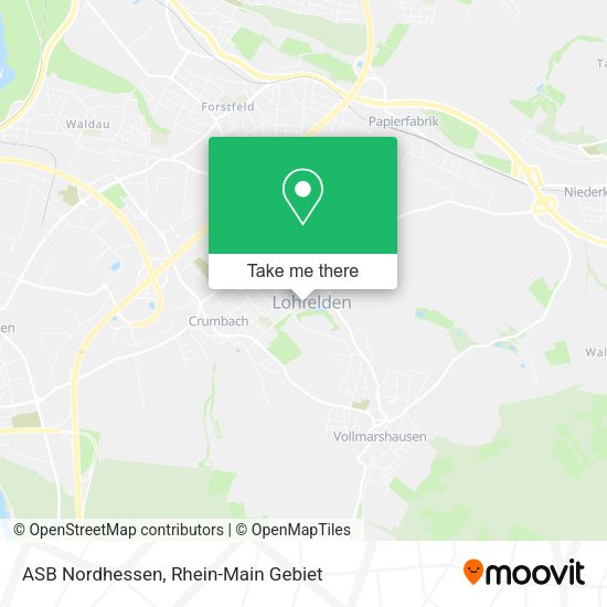 Карта ASB Nordhessen