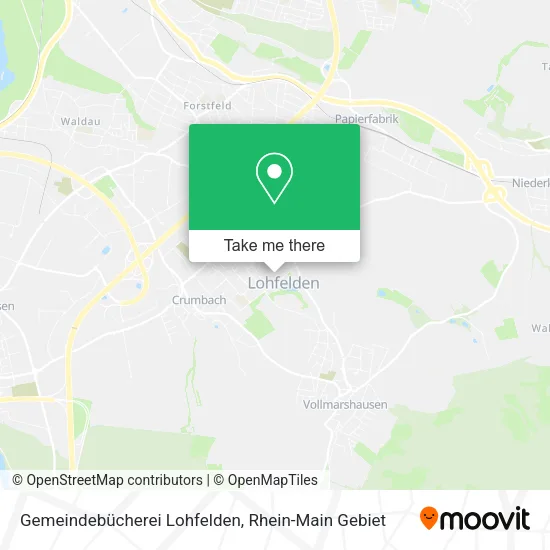 Карта Gemeindebücherei Lohfelden
