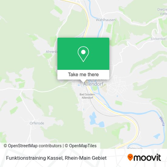 Карта Funktionstraining Kassel