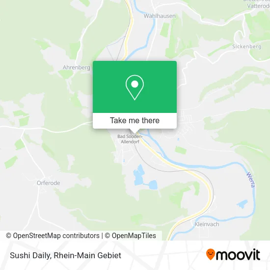 Карта Sushi Daily